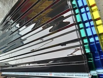 Профилированный поликарбонат Прозрачный  Цветной