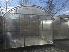 Теплица Сибирская Прямостенная Оцинкованная 3*4*2,3 м